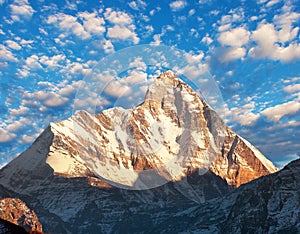 Mount Nanda Devi, one of the best mounts in Himalayas