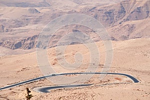 Mount Nebo, road, Jordan, Middle East, desert, landscape, climate change