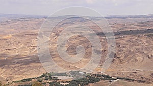 Mount Nebo Viewpoint of the Promised Land in Jordan.