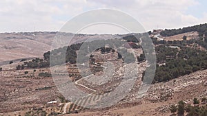 Mount Nebo Viewpoint of the Promised Land in Jordan.