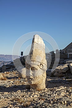 Mount Nemrut in Turkey.