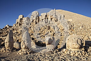 Mount Nemrut in Turkey.