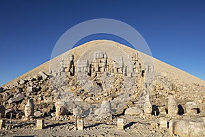 Mount Nemrut in Turkey.