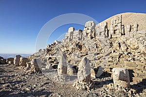 Mount Nemrut in Turkey.