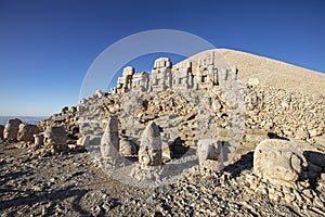 Mount Nemrut in Turkey.