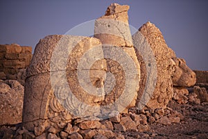 Mount Nemrut in Turkey.