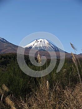 Mount Ngauruhoe in New Zealand