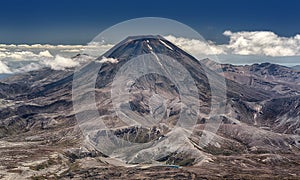 Mount Ngauruhoe at Tongariro National Park (New Zealand)