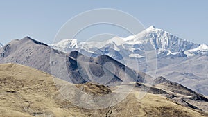 Mount Nojin Kangtsang, view from Yamdrok Lake, Tibet