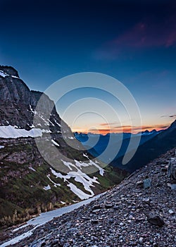 Mount Oberlin at Twilight photo