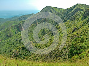 Mount Ole Sekut in the Oloroka Mountain Range, Kenya