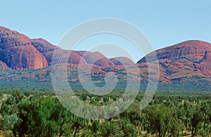 Mount Olga in Red Center