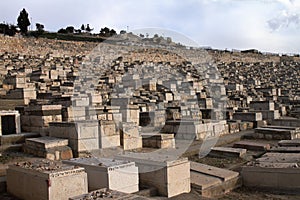 Mount of Olives Jewish Cemetery - Jerusalem - Israel