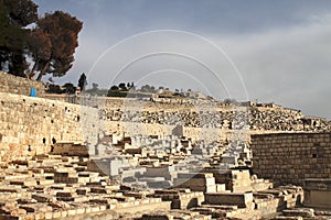 Mount of Olives Jewish Cemetery - Jerusalem - Israel