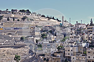 Mount of Olives and Silwan Village