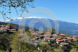 Mount Olympus, and the village Palias Panteleimonas