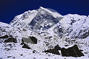 Mount Pandim 6691 way to Goechala 5486, Sikkim, India