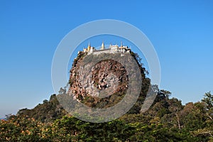 Mount Popa in Burma (Myanmar) photo