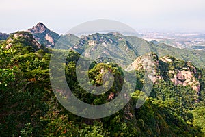 The Mount Qian scenic spot