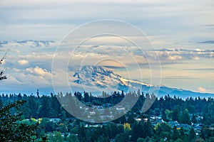 Mount Rainier Cloud Cover 5