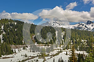 Mount Rainier National Park Tatoosh Range in Washington state