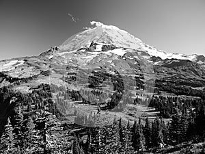 Mount Rainier and Spray Park