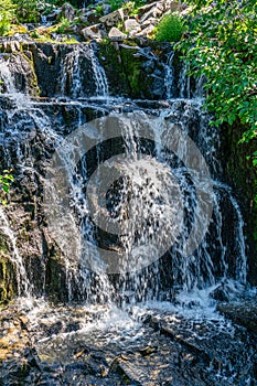 Mount Rainier Summer Waterfall 3