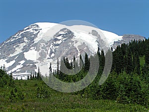 Mount Ranier in the Summer
