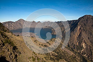 Mount Rinjani ,Indonesia, Crater Lake