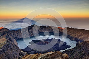 Mount Rinjani Sunrise