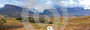 Mount Roraima banner web, Venezuela, South America photo