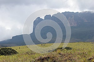Mount Roraima, borders between Brazil, Venezuela and Guyana photo