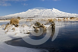 Mount Ruapehu, Tongariro National Park, New Zealand