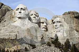 Mount Rushmore.