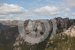 Mount Rushmore Aerial View