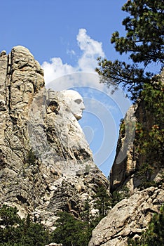 Mount Rushmore memorial