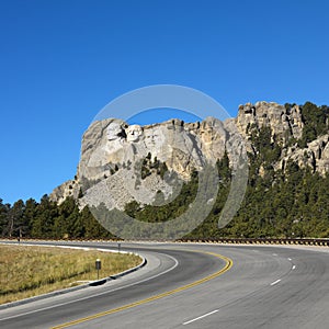 Mount Rushmore National Memorial.