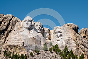 Mount rushmore national memorial , one of the famous national park and monuments in South Dakota, United States of America