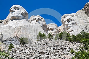 Mount Rushmore National Memorial, South Dakota, USA.