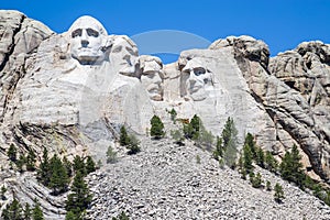 Mount Rushmore National Memorial, South Dakota, USA.