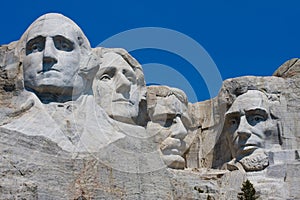 Mount Rushmore President's Heads