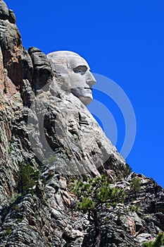 Mount Rushmore Profile View