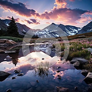 Mount San Juan Rocky Mountains in