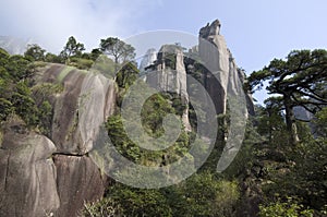 Mt. Sanqing, Sanqingshan, China, Rock mountain photo