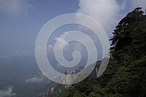 Mt. Sanqing, Sanqingshan, China, Rock mountain photo
