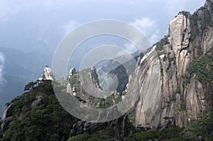 Mt. Sanqing, Sanqingshan, China, Rock mountain photo