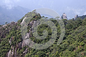 Mount Sanqing, Sanqingshan, Jiangxi China