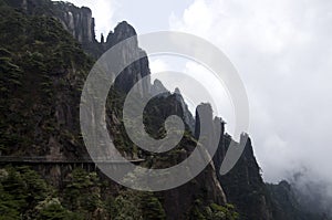 Mount Sanqing, Sanqingshan, Jiangxi China