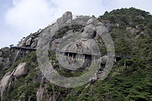 Mount Sanqing, Sanqingshan, Jiangxi China