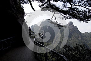 Mount Sanqing, Sanqingshan, Jiangxi China photo